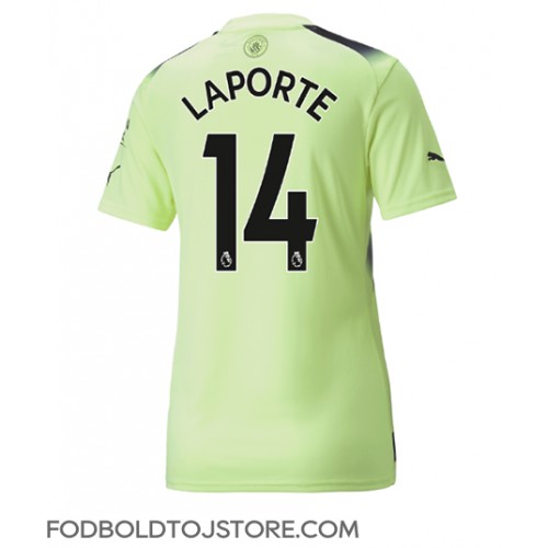Manchester City Aymeric Laporte #14 Tredjetrøje Dame 2022-23 Kortærmet